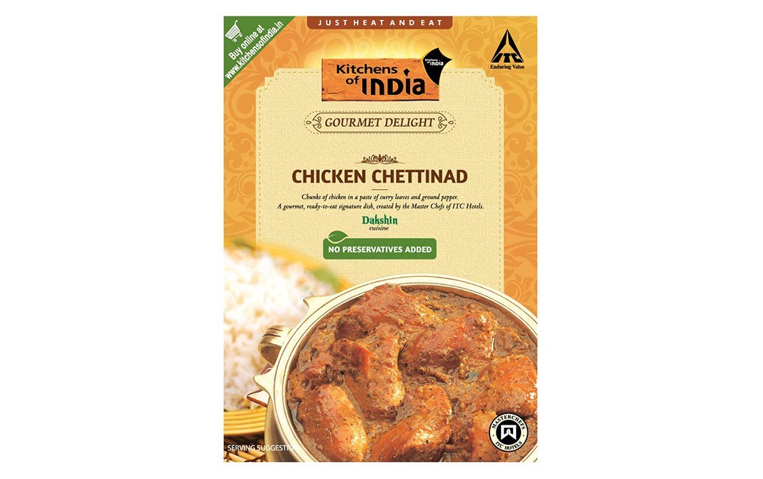 Kitchens Of India Chicken Chettinad    Box  285 grams